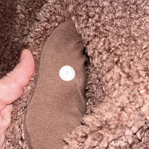 Lululemon Warmth Restore Long Sherpa Pullover Bold Beige - Picture 6 of 8